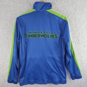 Starter G III Minnesota Timberwolves Embroidered Track Jacket Men Large Full Zip